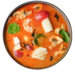 Доставка Том ям з морепродуктами та рибою из Chin-Chin Том ям з морепродуктами та рибою