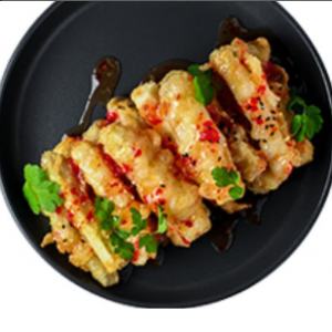 Доставка Смажені баклажани в соусі "Солодкий чилі" из Chin-Chin Смажені баклажани в соусі "Солодкий чилі"