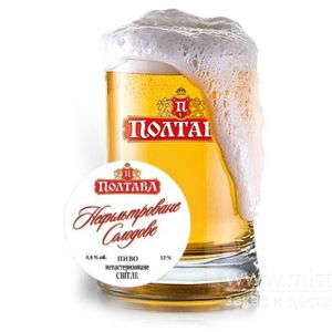 Пиво Полтава Нефільтроване Солодове (2л.)