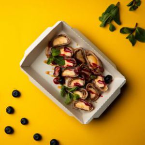 Доставка Млинці з бананом та нутеллою из NaDivane Млинці з бананом та нутеллою