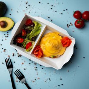 Доставка Бенедикт із лососем из NaDivane Бенедикт із лососем