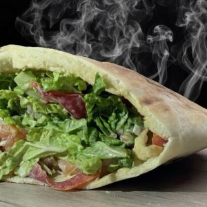 Шаучак с лососем