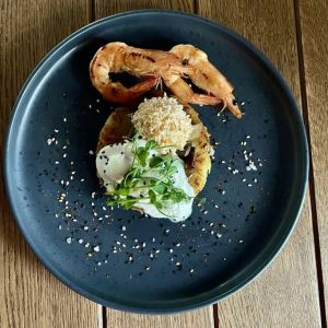 Доставка Деруни з креветкою из CheBurek Деруни з креветкою