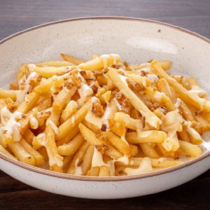 Доставка Картопля фрі з сирним соусом из CheBurek Картопля фрі з сирним соусом