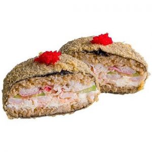 Доставка Суші бургер з креветкою та сніжним крабом из Chin-Chin Суші бургер з креветкою та сніжним крабом