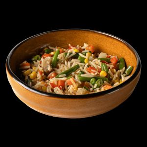 Рис з овочами