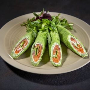 Шпинатні млинці