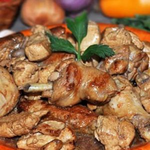 Курка у власному соку