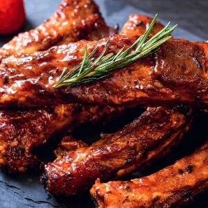 Ребра на грилі