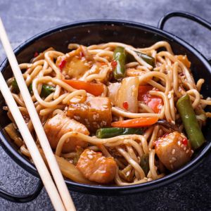 Удон з куркою