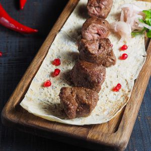 Шашлик свинний (порція)