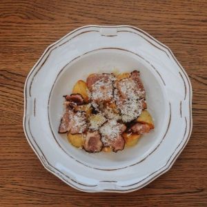 Доставка Картопля з беконом і пармезаном из Гурман Картопля з беконом і пармезаном