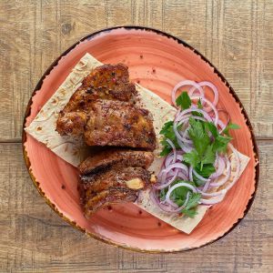 Ребра на грилі