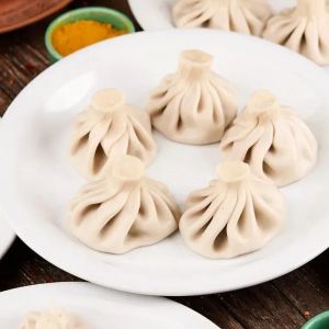 Хінкалі з печерицями та сиром