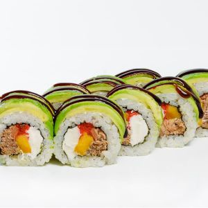 Доставка Авокадо рол з смаженим лососем та манго из Osama Sushi Авокадо рол з смаженим лососем та манго
