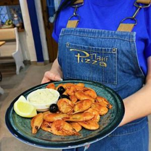 Доставка Креветки у томатному соусі из Пані-Піца Креветки у томатному соусі