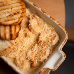 Доставка Креветки в вершково - сирному соусі из Pausa Креветки в вершково - сирному соусі