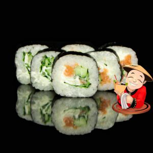 Футомакі з лососем