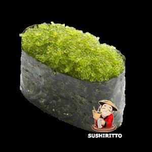 Гункан із зеленою тобікою