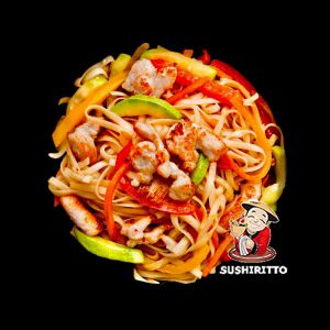 Удон з куркою