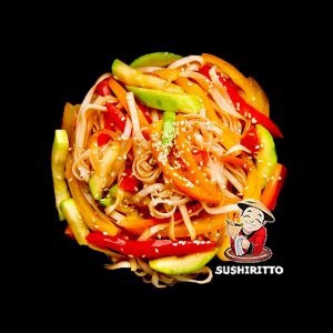 Удон з овочами