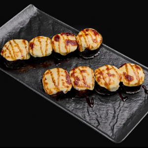 Запечене Футо з Тигровою Креветкою та Авокадо