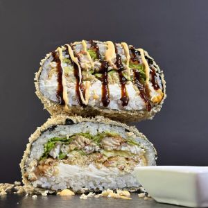 Суші-Бургер з вугрем
