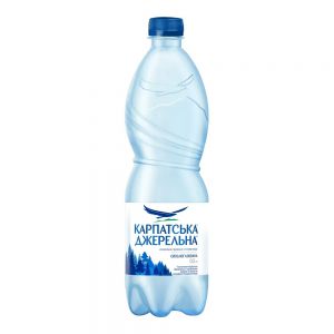 Мінеральна вода "Карпатська Джерельна" 0.5л.