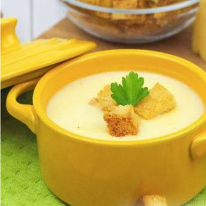 Доставка Сирний крем-суп з грильованою куркою из Хуторок Сирний крем-суп з грильованою куркою