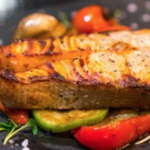 Доставка Сьомга на овочевій подушці из Хуторок Сьомга на овочевій подушці