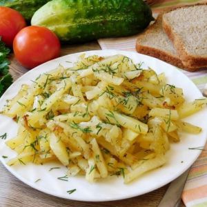 Доставка Картопля смажена з цибулею на сковородці из Zeytun Картопля смажена з цибулею на сковородці